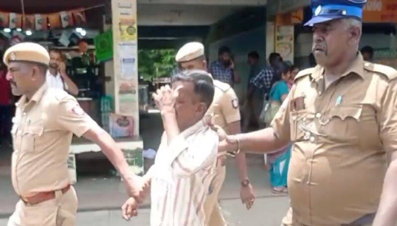 Coimbatore cell phone theft head constable caught culprit within mins viral video ans