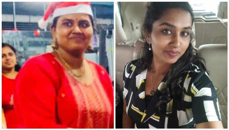 Sneha lost 20 kg with a simple diet and regular exercise 