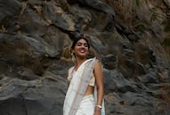 Anjali Patil latest saree look zkamn