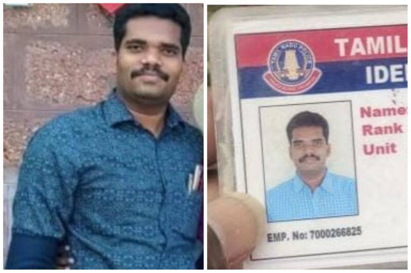 shorthand writer from tamil nadu police killed by his friend in tenkasi district vel