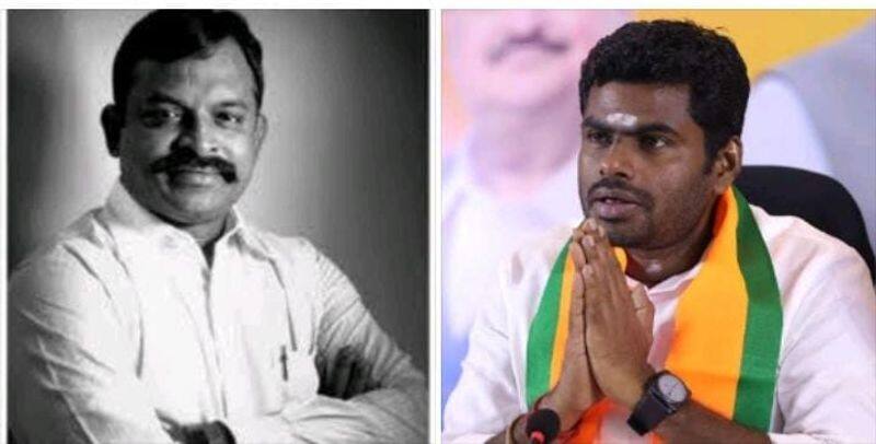 BJP executive Kalyanaraman has again criticized Annamalai kak