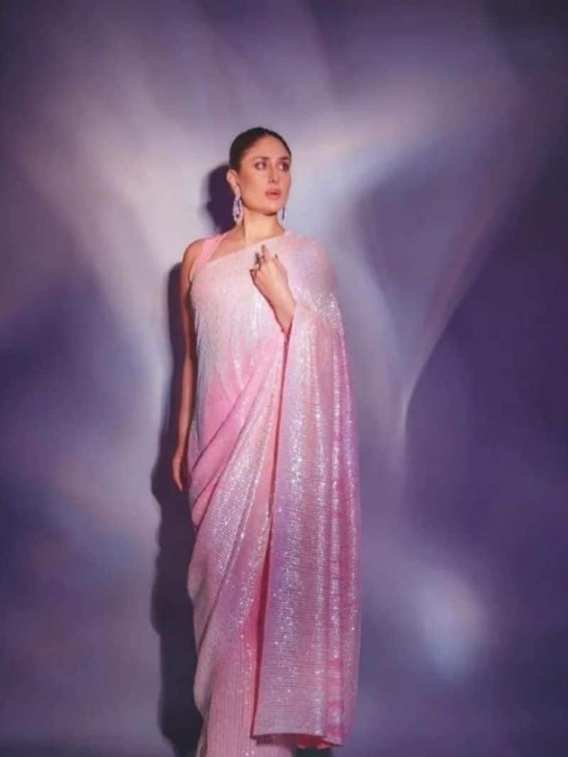 Kareena Kapoor latest saree look zkamn