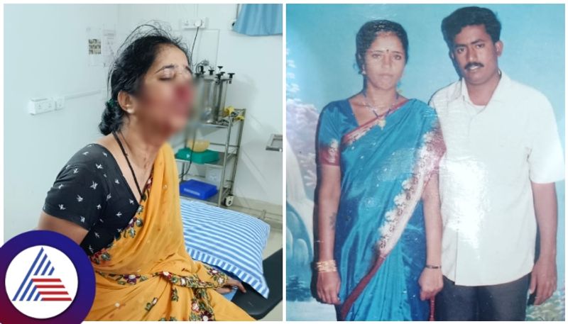 Bengaluru man Assaulted his second wife with first wife and children sat