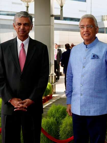 1. Mauritius PM Pravind Kumar Jugnauth
