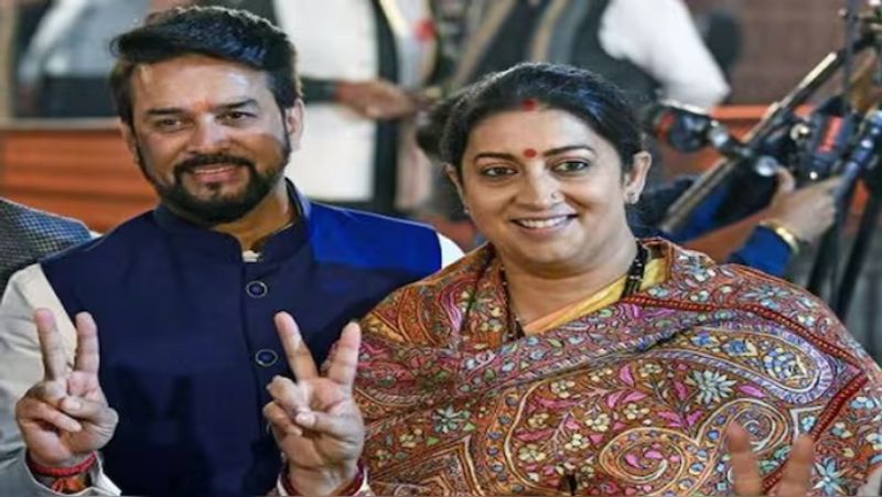 Important ministers Anurag Thakur and Smriti Irani were probably removed from the Modi 3.0 cabinet-rag