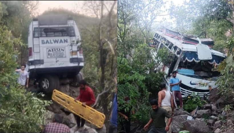Bus carrying pilgrims plunges into gorge after coming under fire in Jammu and Kashmir; terror attack suspected