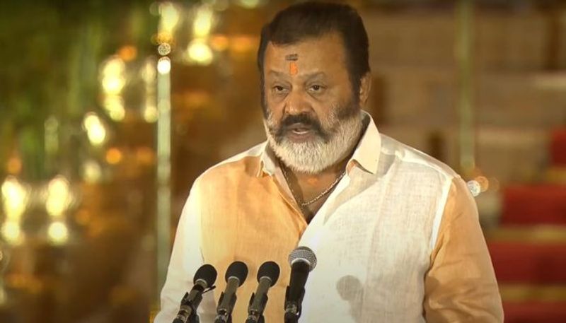 BJP s first Kerala MP Suresh Gopi takes oath as MoS mrq