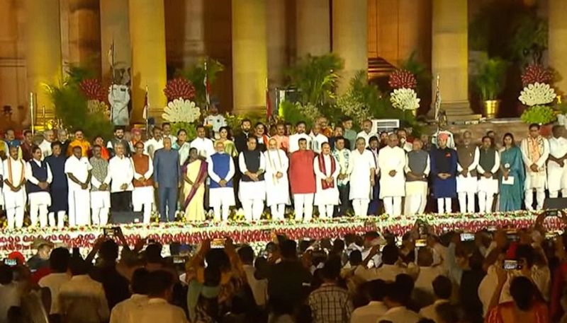 Modi sworn in as PM for 3rd time: Here's a look at full list of ministers who took oath along with him gcw