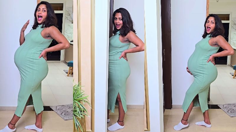 Actress Amala Paul dancing video with baby bump pregnancy video goes viral Rya