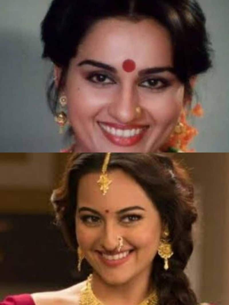 Reason behind Sonakshi Sinha and Reena Roy face Resemblance zkamn