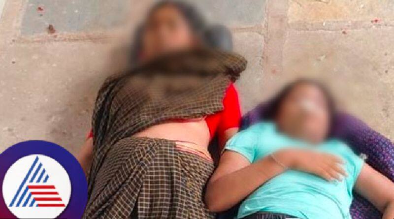 Mother and daughter committed suicide due to depression in gudadanal at raichur rav