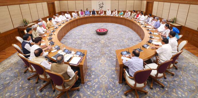 PM Modi 3rd term first Cabinet meeting