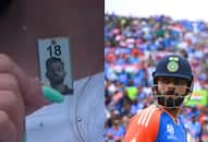 Pakistani Woman Sporting Virat Kohli Pendant at T20 World Cup Match Goes Viral [WATCH] NTI