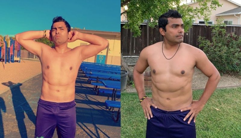 Umar Akmal flaunts abs on Social Media, Fans correct his English caption amid fitness criticism osf