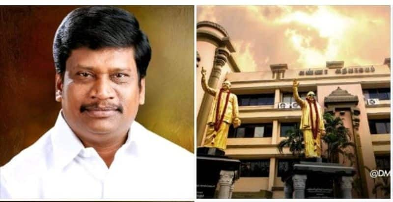 Aniyur Siva has been announced as the DMK candidate for Vikravandi constituency KAK