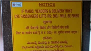  Hyderabad building criticized for discriminatory notice: Rs 500 fine for maids, delivery persons NTI