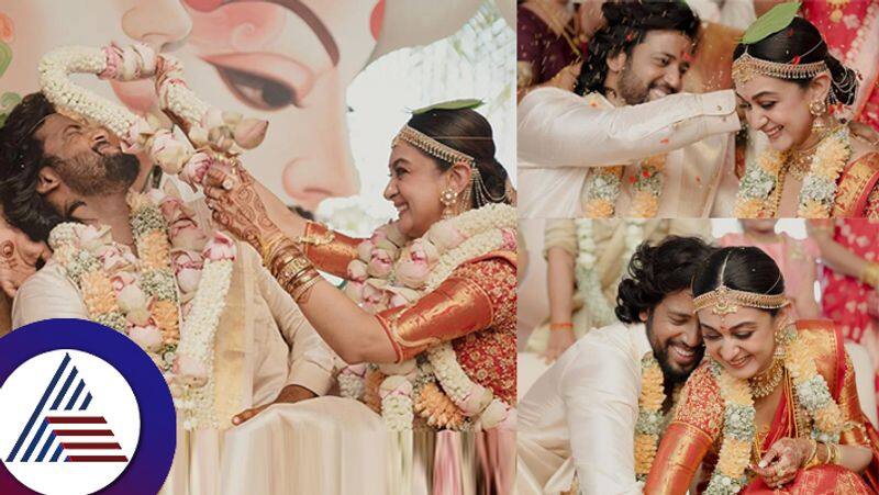 Aishwarya Arjun marries Umapathy Ramaiah photos from the star studded ceremony out