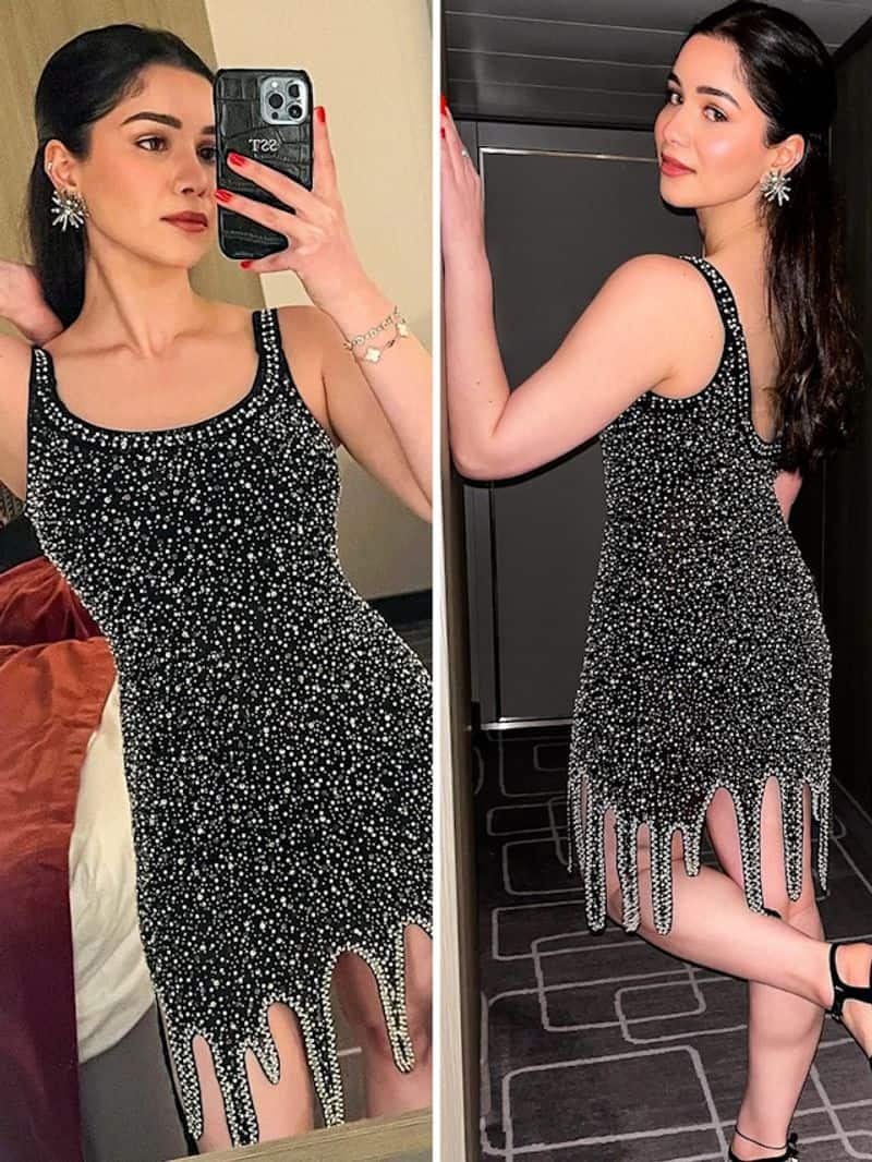 Sara Tendulkar looks lovely as she posts photos in black shimmer dress RKK