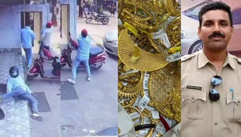 West Bengal police sub-inspector foiled robbery jewellery heist in Raniganj calcutta