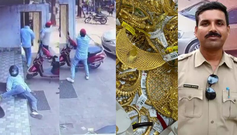 West Bengal police sub-inspector foiled robbery jewellery heist in Raniganj calcutta