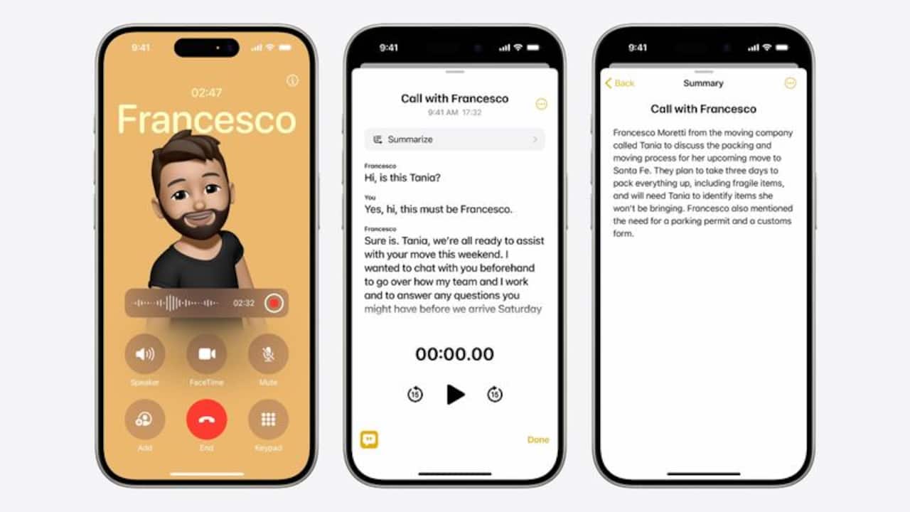 WWDC 2024: Apple iOS 18 Brings Built In Call Recording and Transcription, No Apps Needed!
