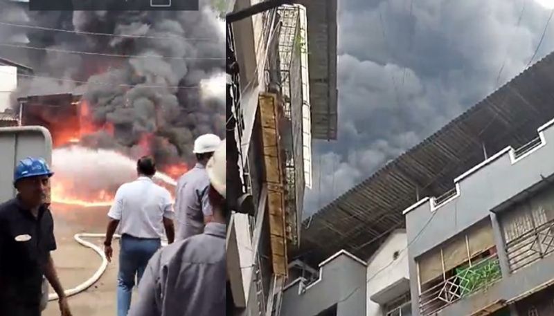 Fire breaks out at factory in Mumbai's MIDC Dombivli; rescue ops underway (WATCH) vkp