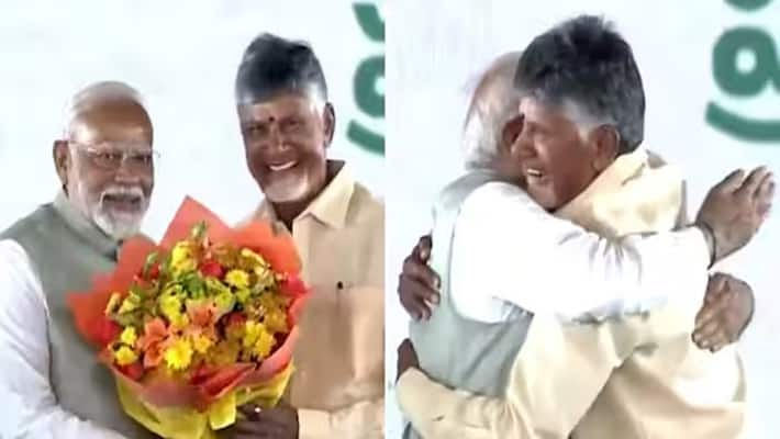 Stalin congratulates Chandrababu Naidu on his inauguration as the Chief Minister of Andhra State KAK