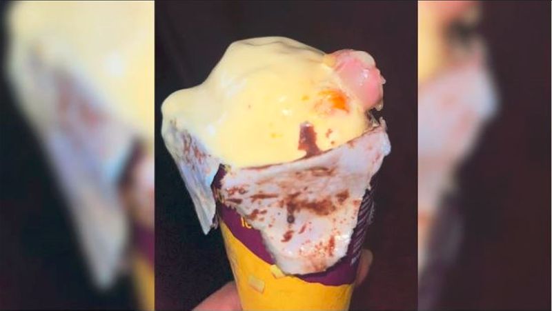 Mumbai doctor gets shock after ordering ice cream from Zepto human finger found in ice cream cone akb