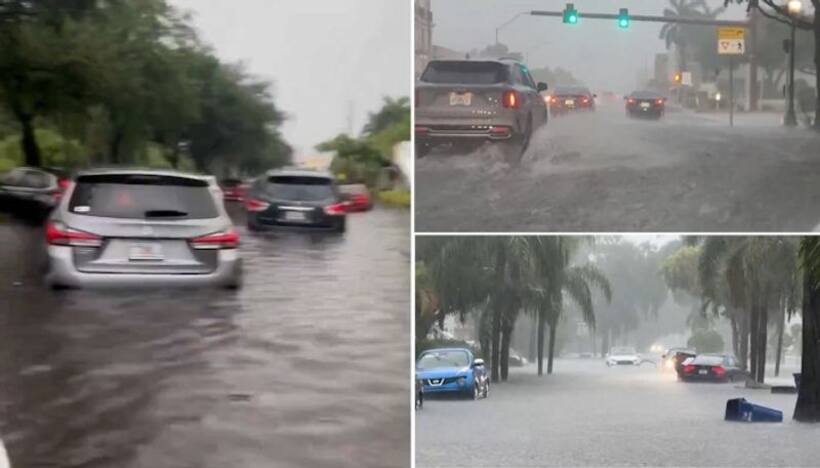 Florida rains: 'Life threatening floods' cast shadow over T20 WC 2024, fans urge ICC to shift matches (WATCH)