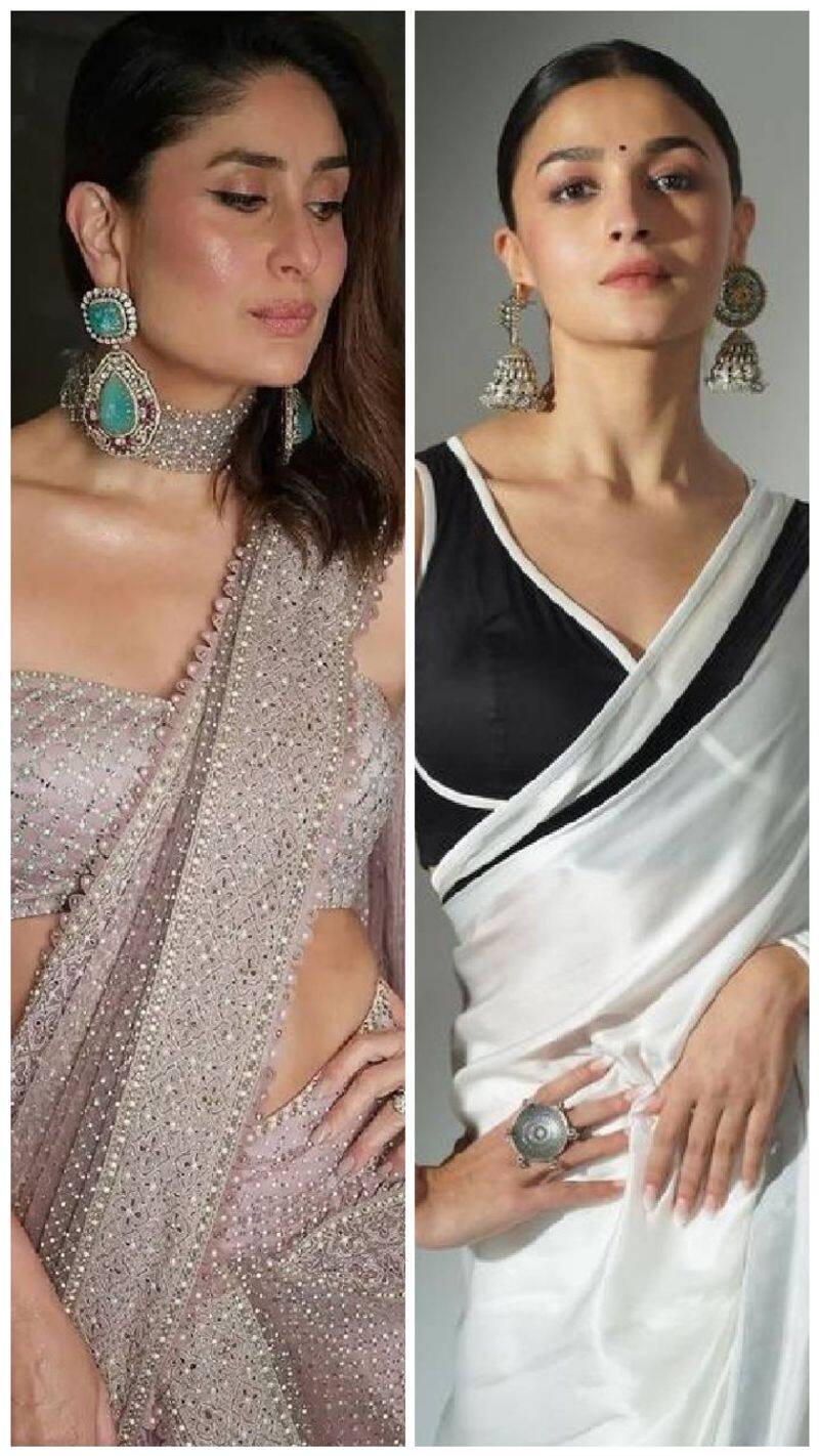 Karan Johar most popular actress saree look xbw