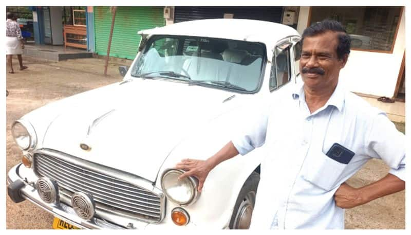 Story of a taxi driver from Alappuzha who driving an  37 year old ambassador car