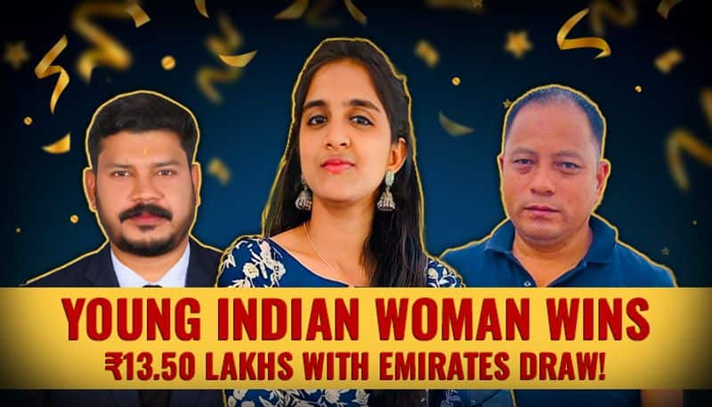 Emirates Draw Indian woman wins easy6 top raffle prize