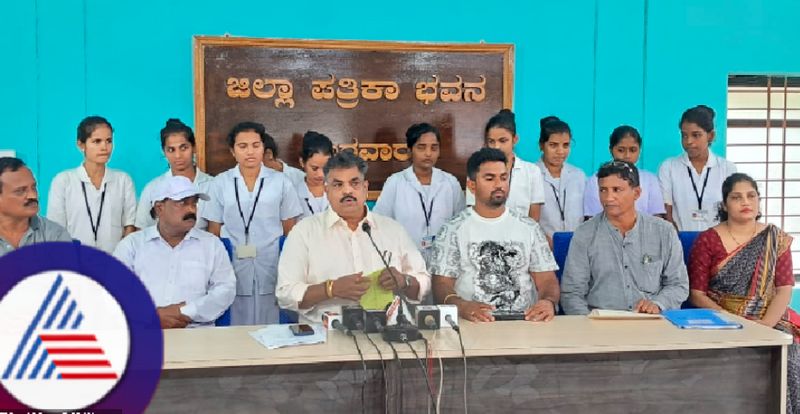 Karwar MLA Satish Sail outraged against officials at uttara kannada district rav