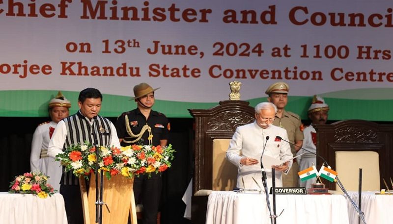 Pema Khandu took oath as CM of Arunachal Pradesh grg 