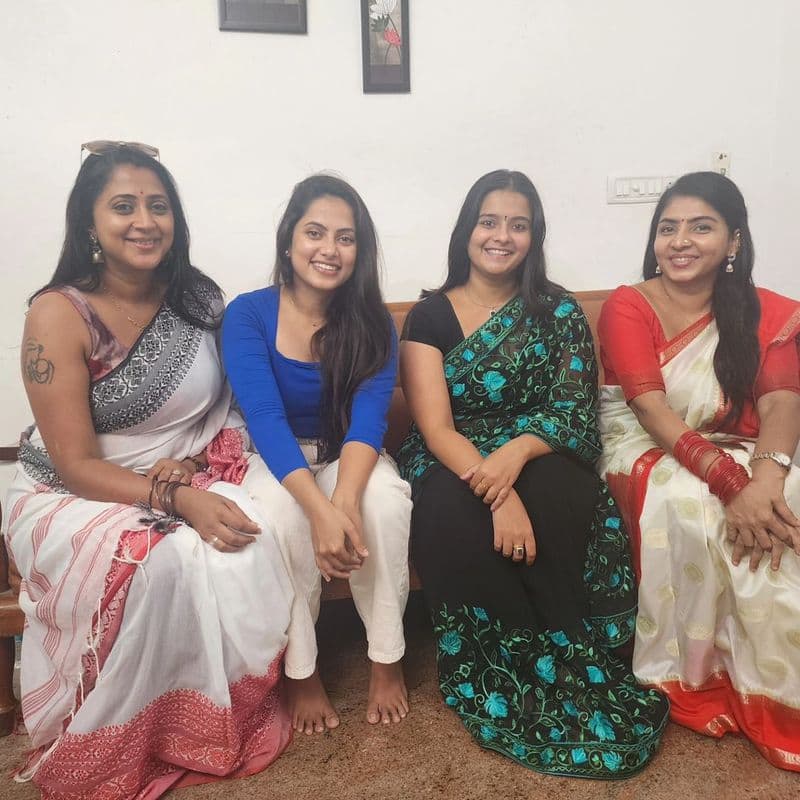 Sun TV Ethirneechal serial team reunion photos viral gan