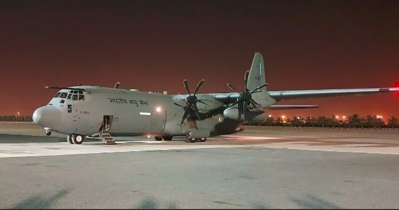 A special IAF plane left kochi to bring the dead bodies of 45 Indians who died in Kuwait fire disaster akb