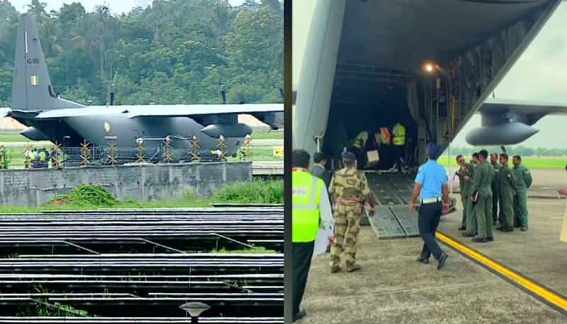 Kuwait fire accident: air force plane with bodies of 45 Indians reached Kochi