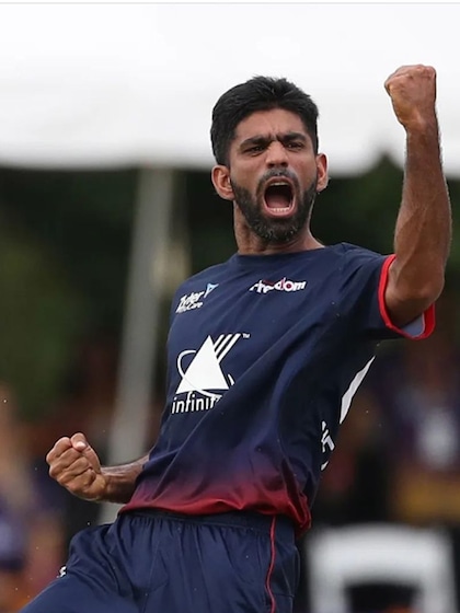 USA player Saurabh Netravalkar