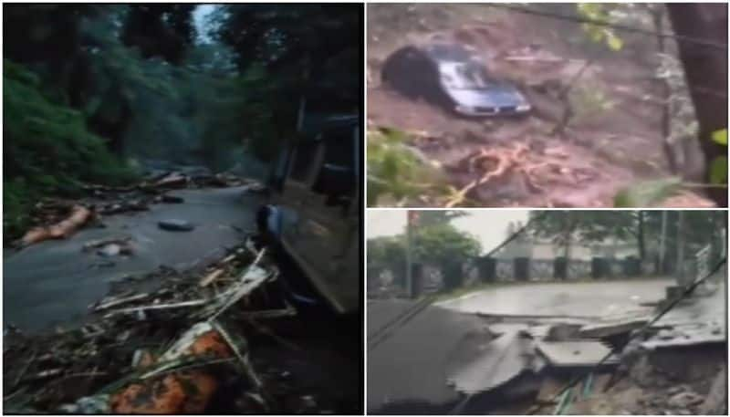 220 millimeter flood landslide rain havoc in sikkim nine dead 2000 tourists stranded in mangan district