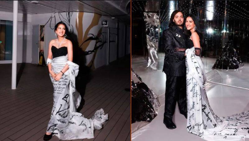 Radhika wears Anant Ambani's love essay as a gown; This is the reason-sak