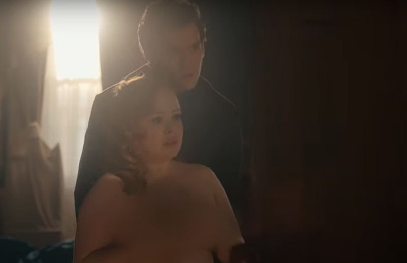 Bridgerton season 3 actress Nicola Coughlan romantic nude scene leak on social media 