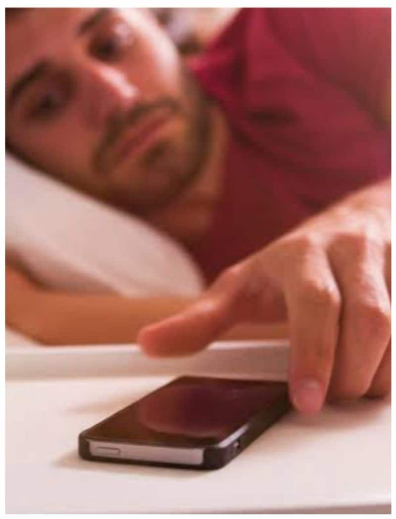 Is it OK to use your phone in the morning? rsl