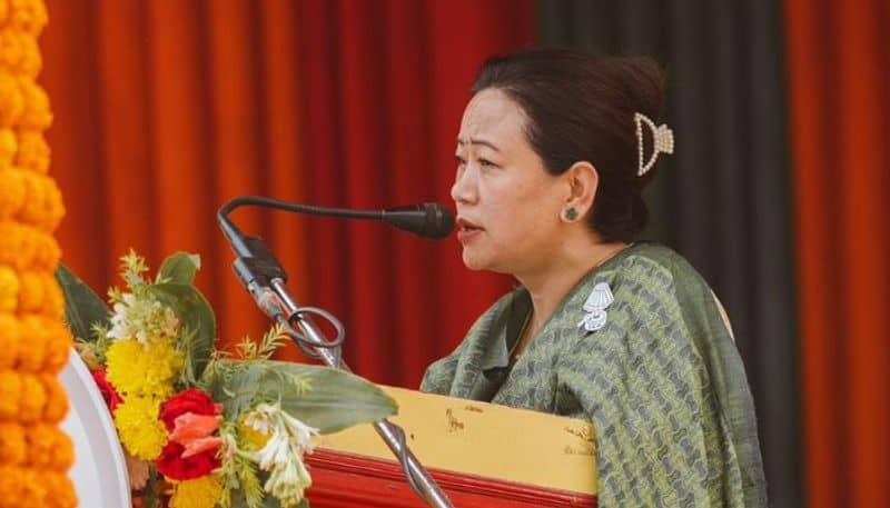 Sikkim CM s  wife Krishna Kumari Rai resigns MLA post mrq