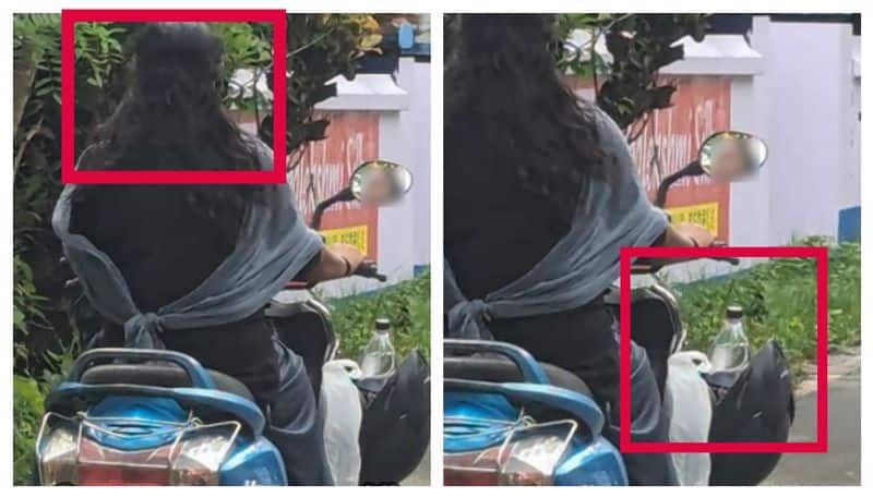 Kerala MVD warning against traveling two wheeler with out helmet 