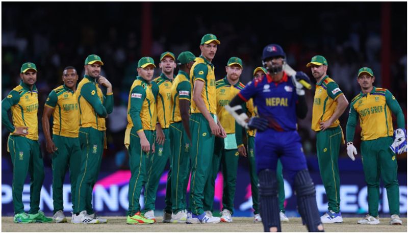 T20 World Cup 2024 South Africa cricket team created this records with one run win over Nepal