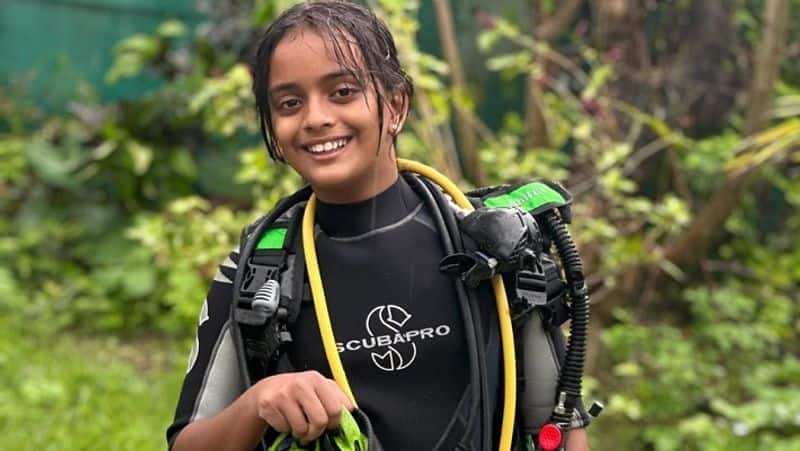 Bengaluru Girl kyna khare Becomes World s Youngest Master Scuba Diver zrua