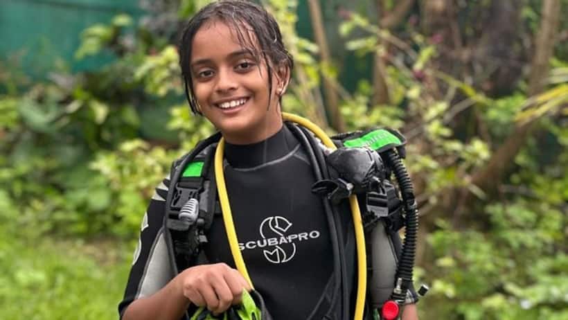 12 वर्षीय बेंगलुरू गर्ल कायना ने तोड़ा वर्ल्ड रिकॉर्ड, बनीं दुनिया की सबसे कम उम्र की मास्टर स्कूबा डाइवर 