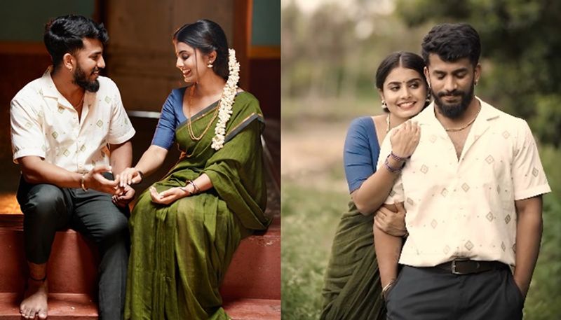 madhu gowda and nikhil ravindra Viral Photoshoot ಮದುವೆಗೂ ಮುನ್ನ ...