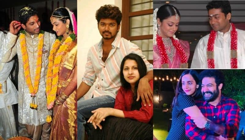 Top South Indian Actors Who Married Rich girls gan