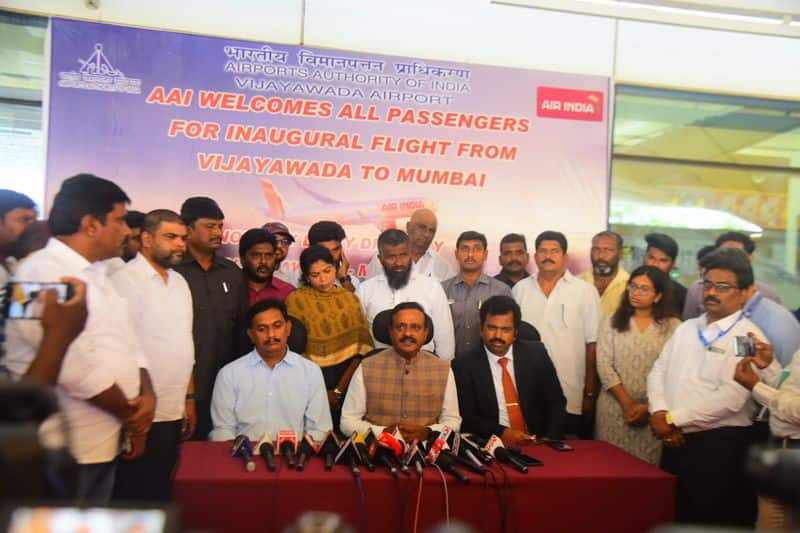 Direct flight from Vijayawada to Mumbai... Direct air connectivity for AP residents with the initiative of MP Balashauri GVR